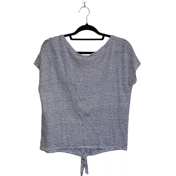 RACHEL ZOE striped tie top - size S - Picture 2 of 3